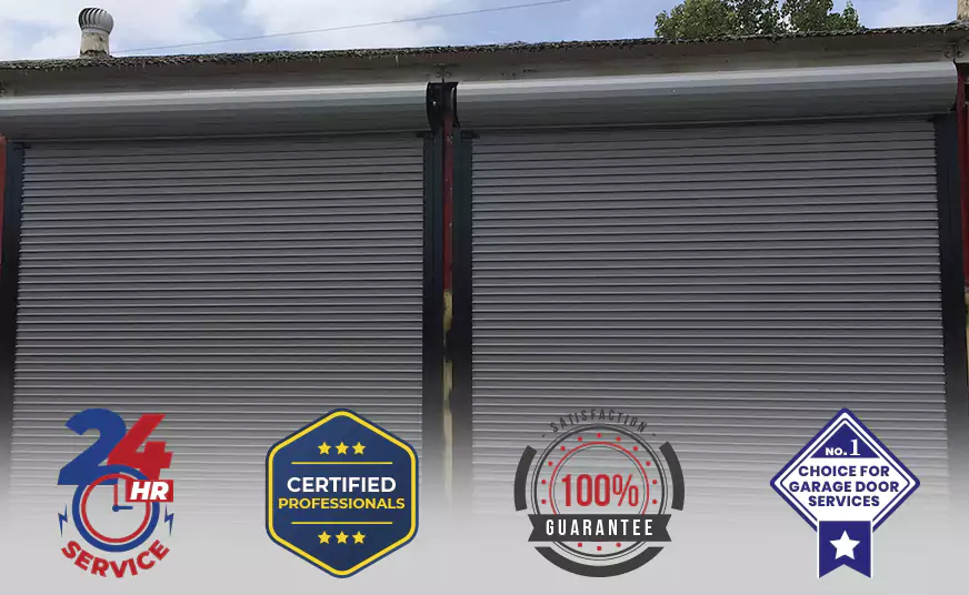 Clear Vinyl Roll Up Garage Doors in  Sweetwater, FL