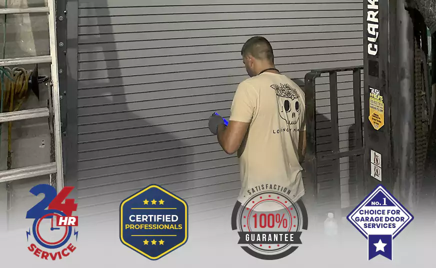 Garage Door Bottom Panel Repair in Sweetwater, FL