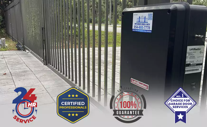 Swing Gate Opener Repair in Sweetwater, FL