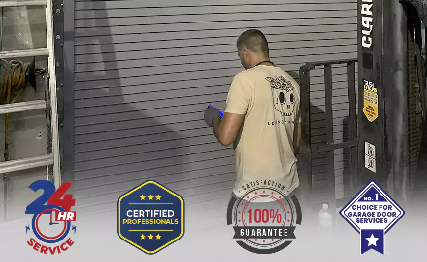 Single Track Garage Door Seal Replacement in Sweetwater, FL