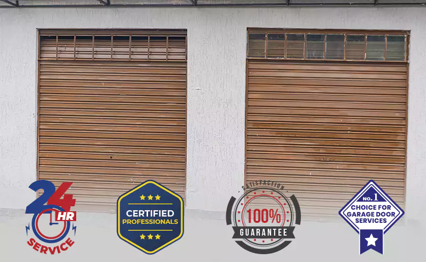 Residential Wood Roll Up Garage Doors in Sweetwater, FL