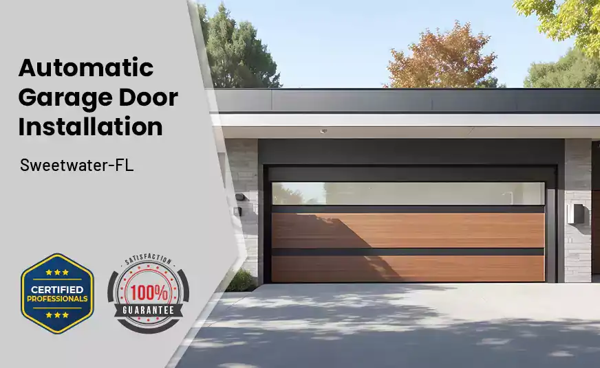 Automatic Garage Door Installation  Sweetwater-FL 