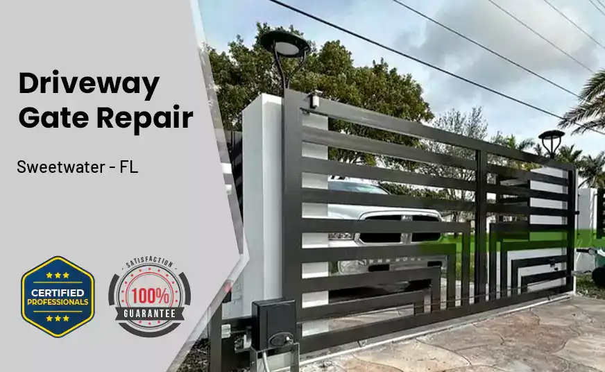 Driveway Gate Repair Sweetwater - FL 