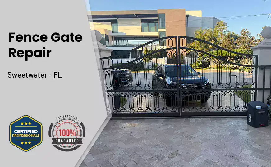 Fence Gate Repair Sweetwater - FL 