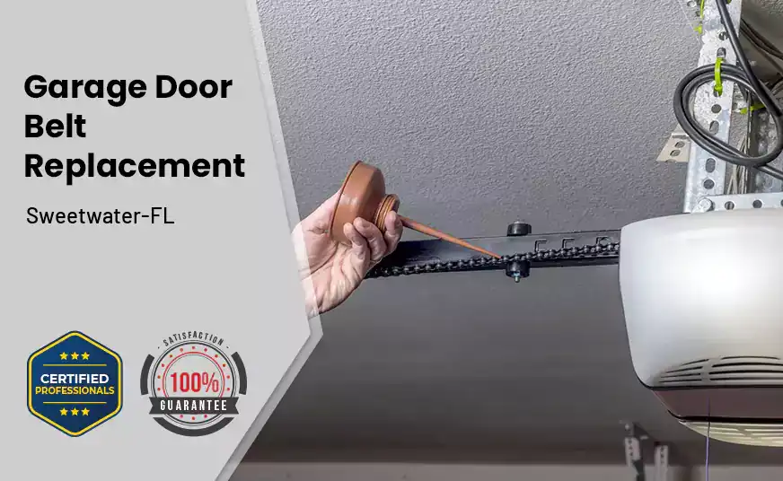Garage Door Belt Replacement Sweetwater-FL 