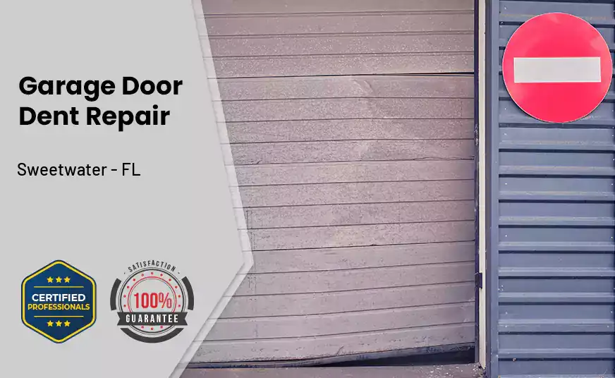 Garage Door Dent Repair Sweetwater - FL 