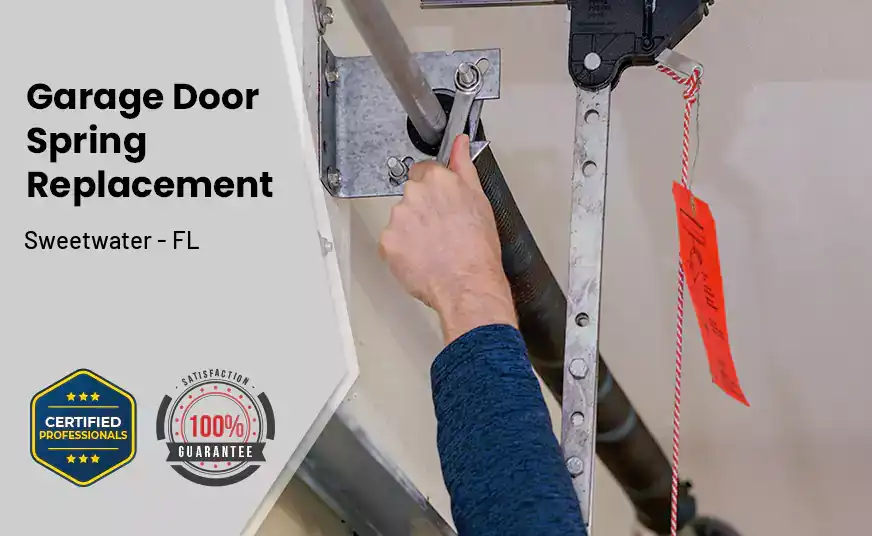 Garage Door Spring Replacement Sweetwater - FL 