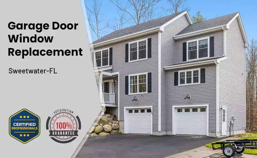 Garage Door Window Replacement Sweetwater-FL 