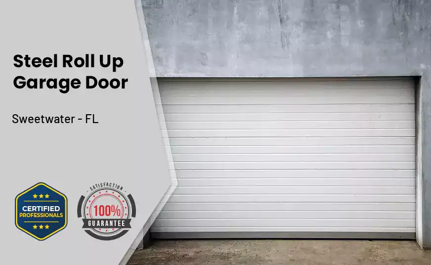 steel roll up garage door Sweetwater - FL 