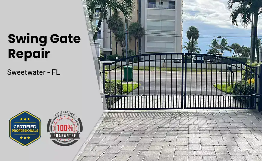 Swing Gate Repair Sweetwater - FL 
