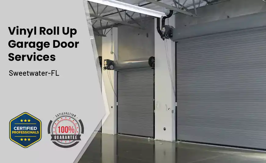 Vinyl Roll Up Garage Doors Sweetwater-FL 